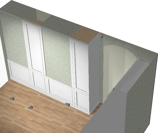 Классическая прихожая в МДФ