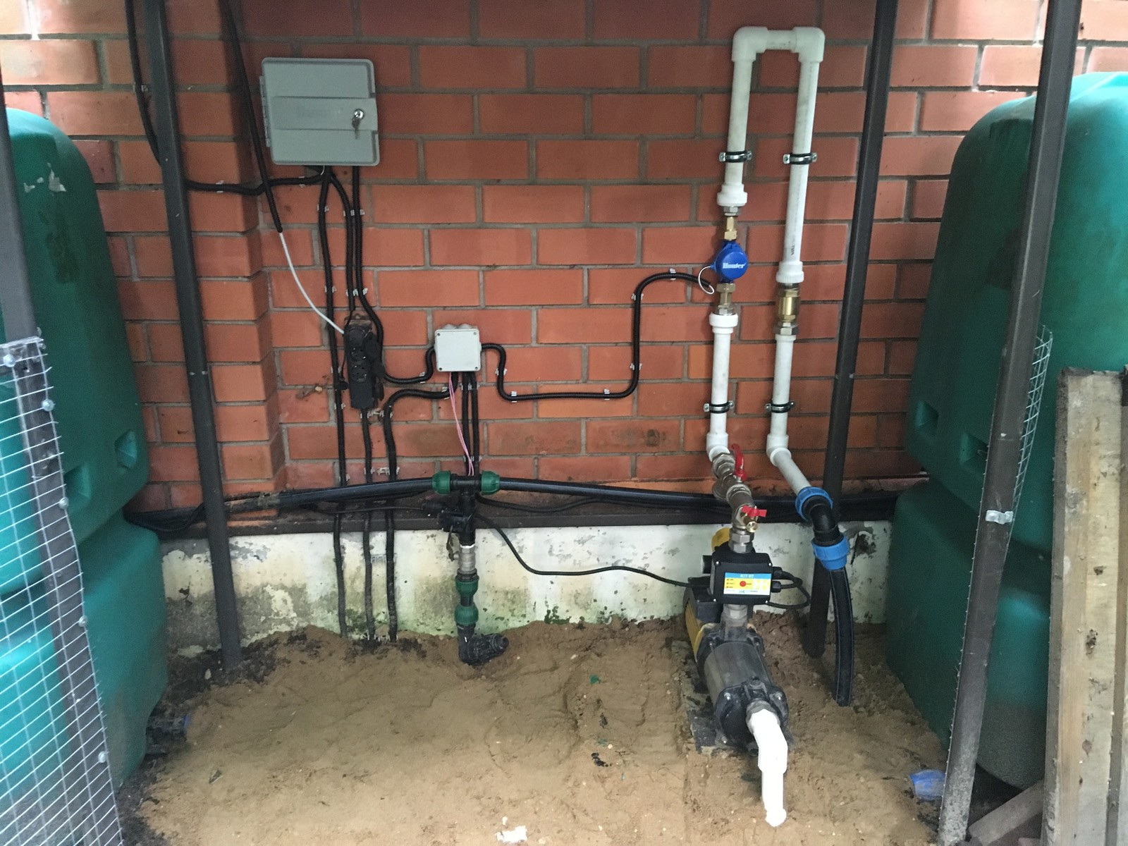 Автоматический полив-водоподготовка и учет расхода воды