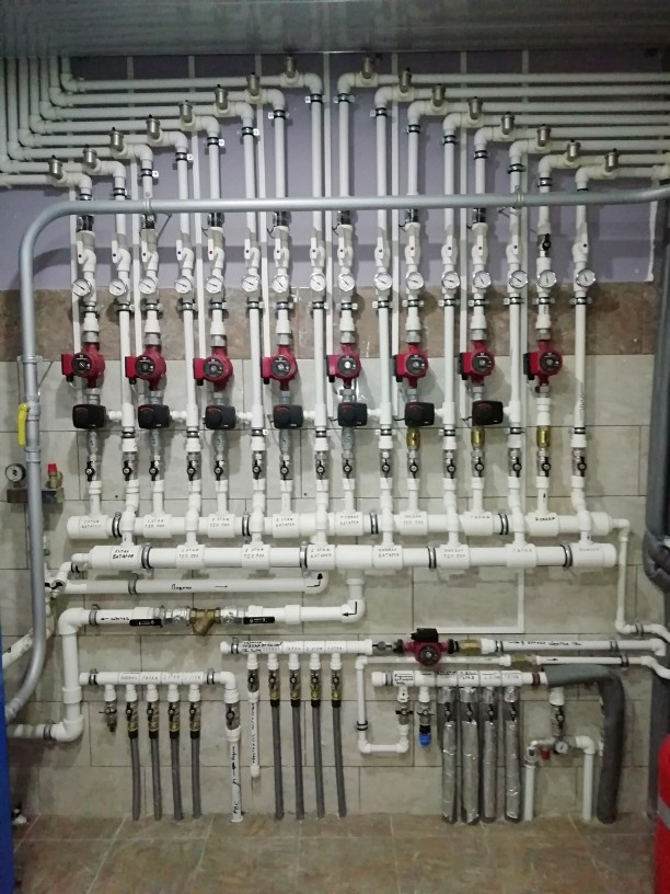 монтаж инженерных коммуникаций загородного дома