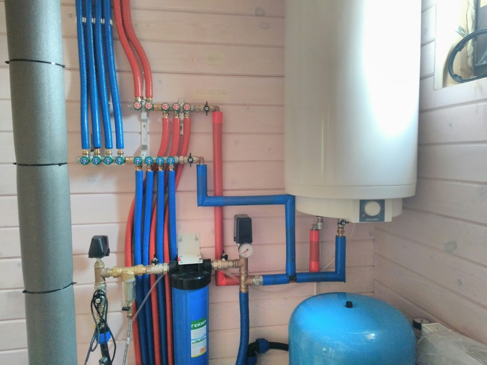 монтаж инженерных коммуникаций загородного дома