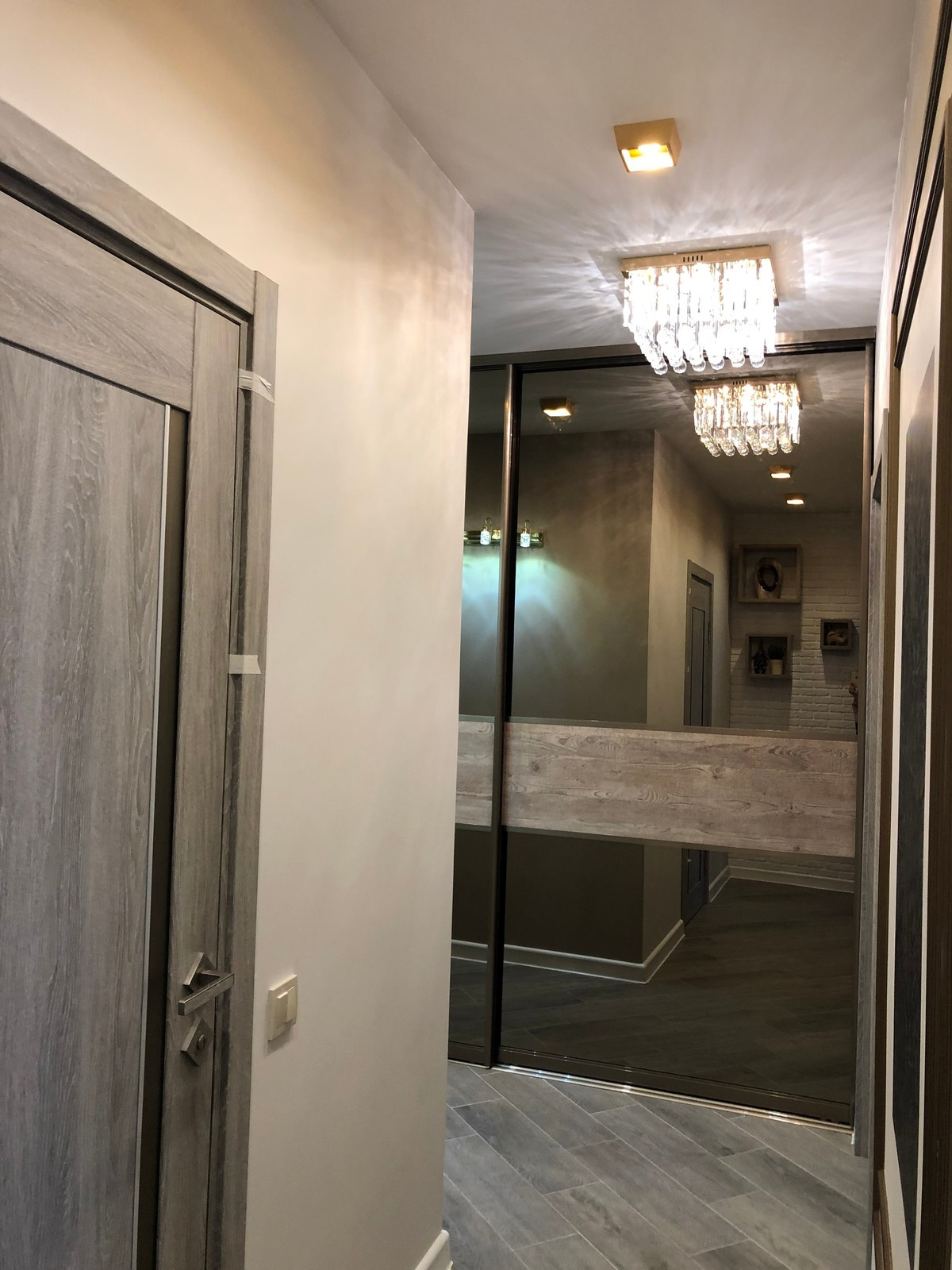 Прихожая в квартире-реализованный объект