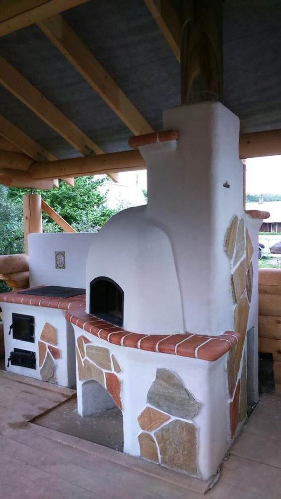 Обложка проекта: Мангальный комплекс с хлебной печью