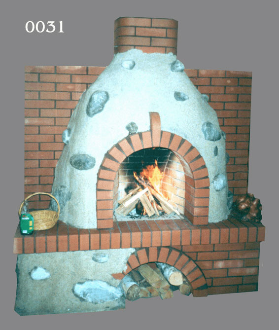 Открытые камин " Деко"