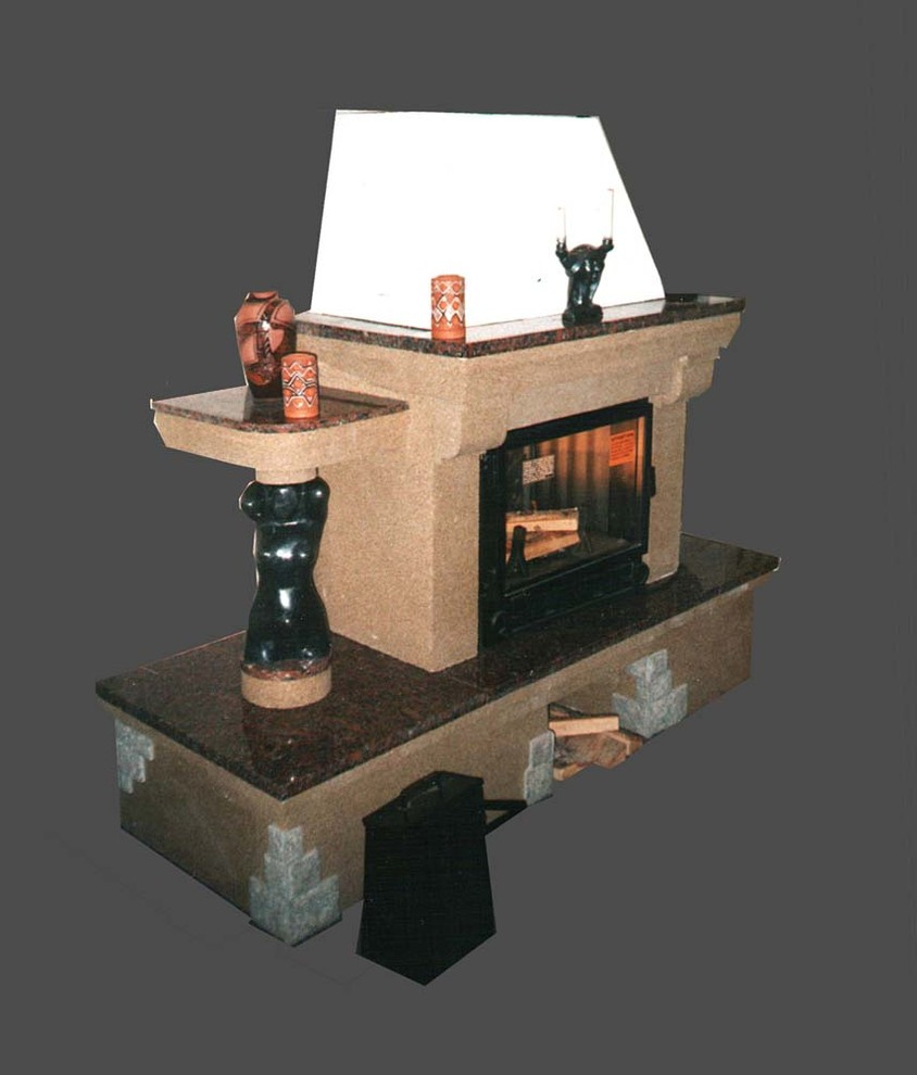 Открытые камин " Деко"