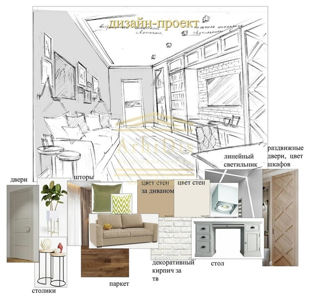 ЖК "Кристалл" - 3кк - фото осуществления работ по дизайн-проекту.