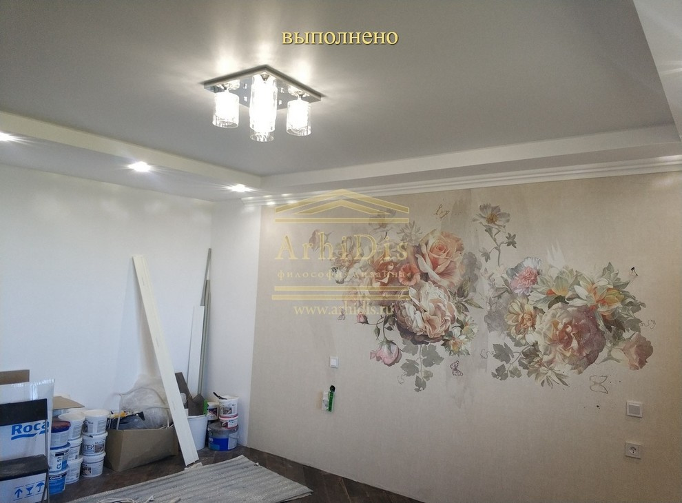 ЖК "Кристалл" - 3кк - фото осуществления работ по дизайн-проекту.