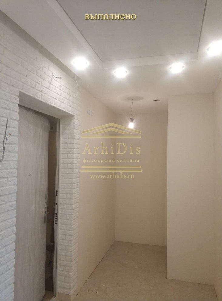 ЖК "Московский квартал" - 1кк - фото осуществления работ по дизайн-проекту.