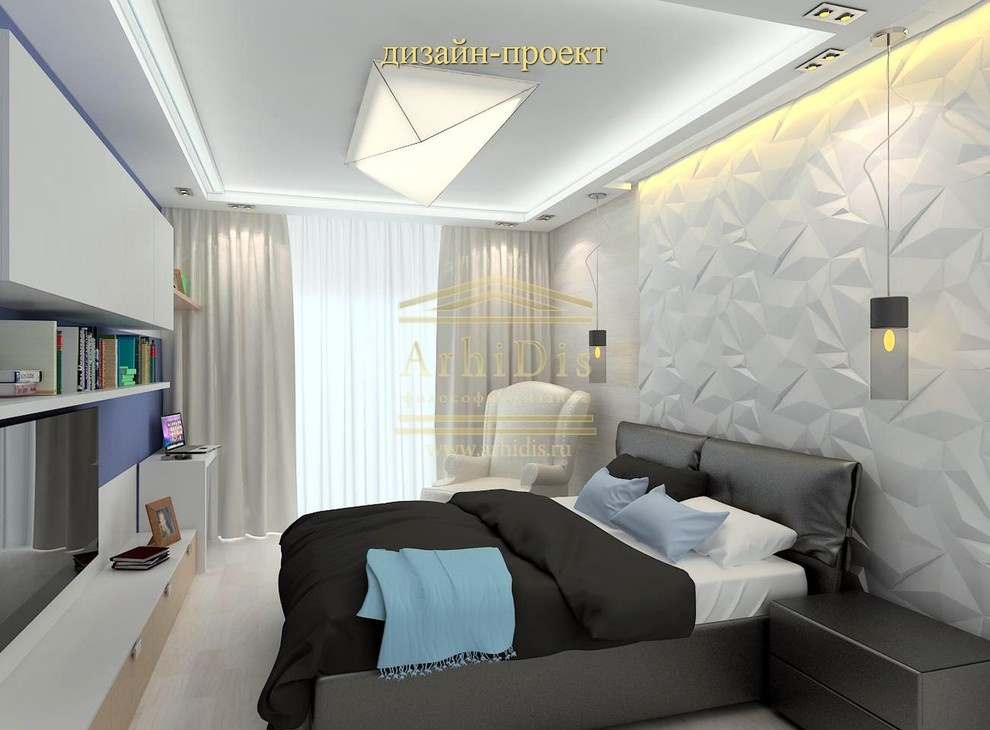 ЖК "Московский квартал" - 1кк - фото осуществления работ по дизайн-проекту.