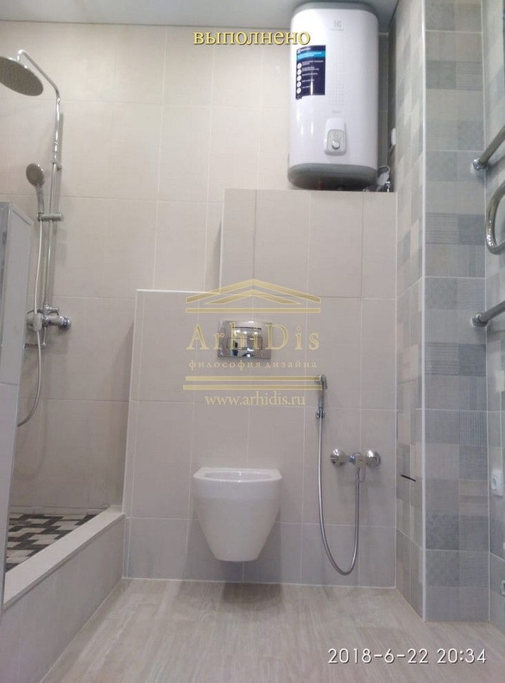 ЖК "Московский квартал" - 1кк - фото осуществления работ по дизайн-проекту.