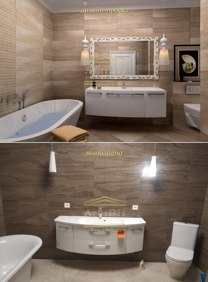 ЖК "Леонтьевский мыс" - 3кк - фото осуществления работ по дизайн-проекту.