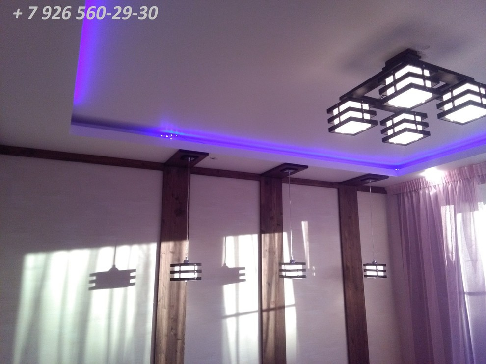 Гипсокартон в интерьере квартиры