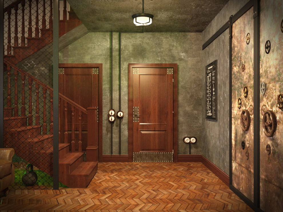 Интерьер в стиле стимпанк