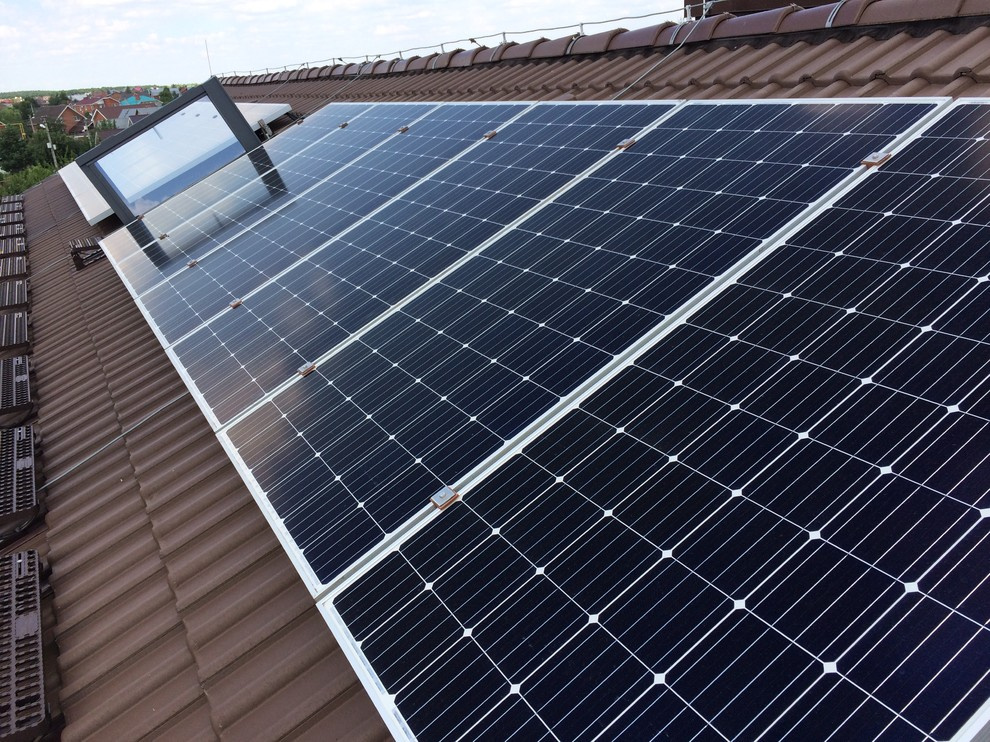 Солнечные панели на крыше