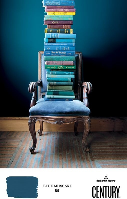 Benjamin Moore, Century,  цвет BLUE MUSCARI (U9)