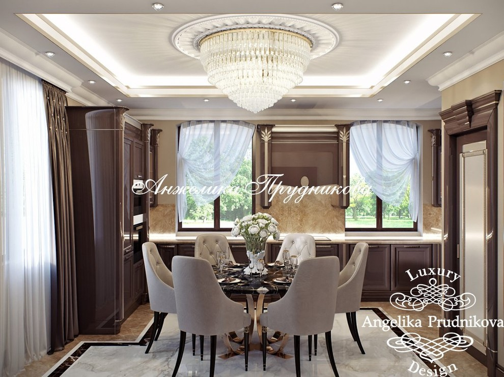 Дизайн-проект в стиле ар-деко интерьера коттеджа в г.Краснодар