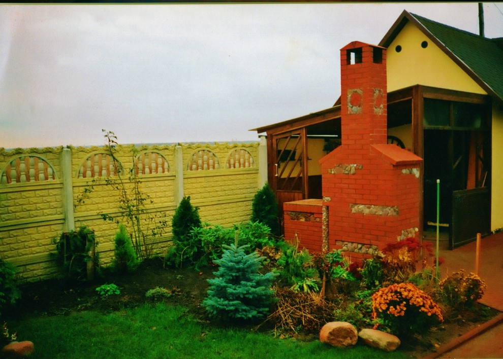 Печи, камины, барбекю, мозаика