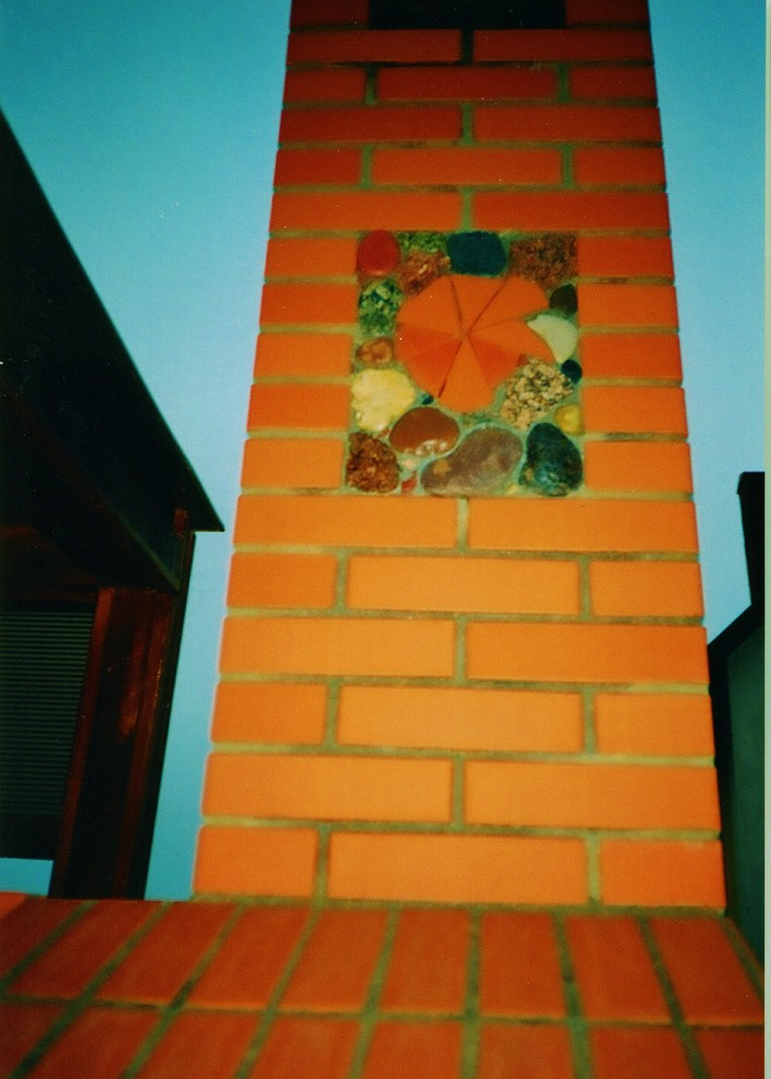 Печи, камины, барбекю, мозаика