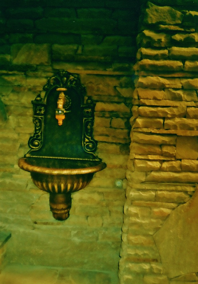 Печи, камины, барбекю, мозаика