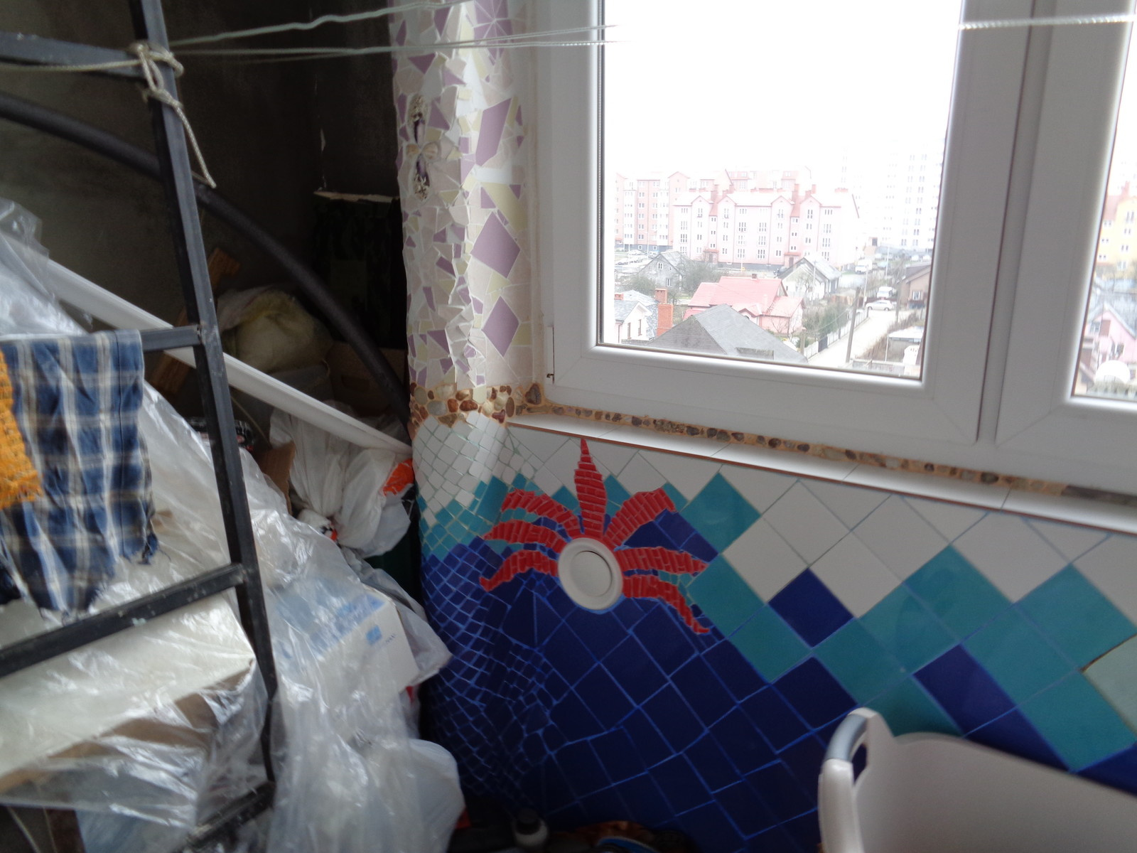 Печи, камины, барбекю, мозаика