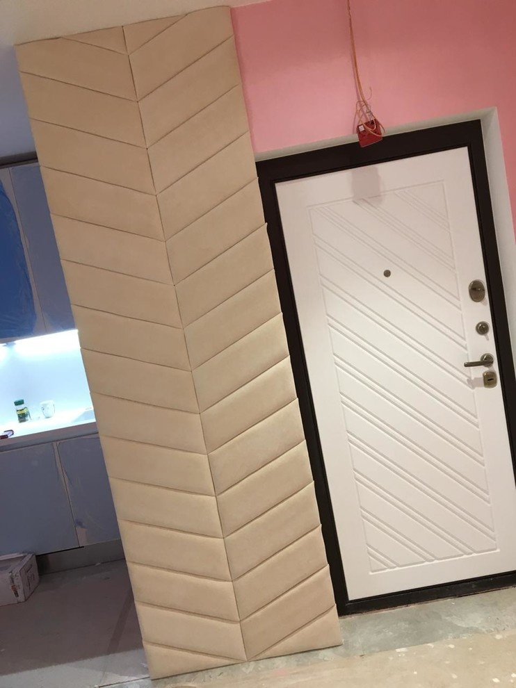 Мягкие панели в  прихожей