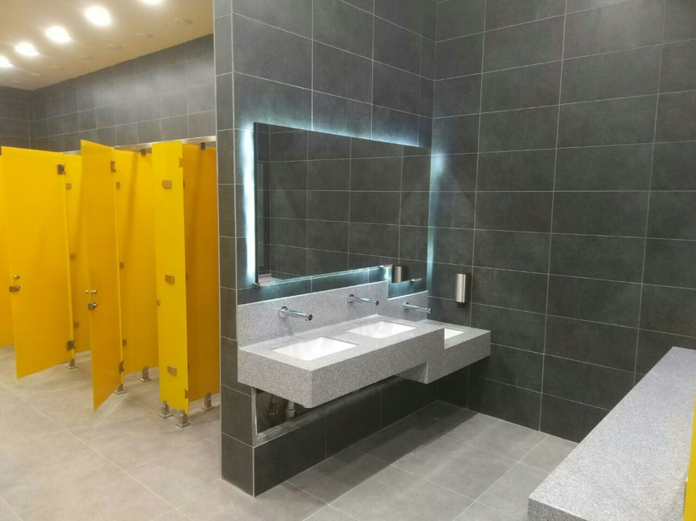 Санузлы для ТЦ МегаМаг