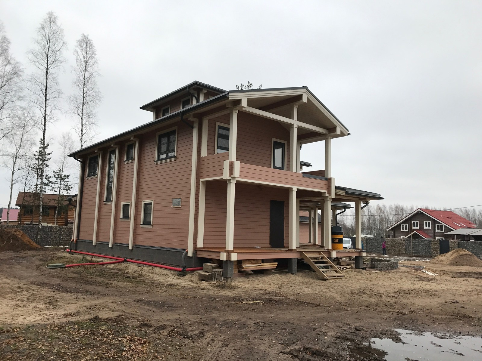 Коттедж из клееного бруса