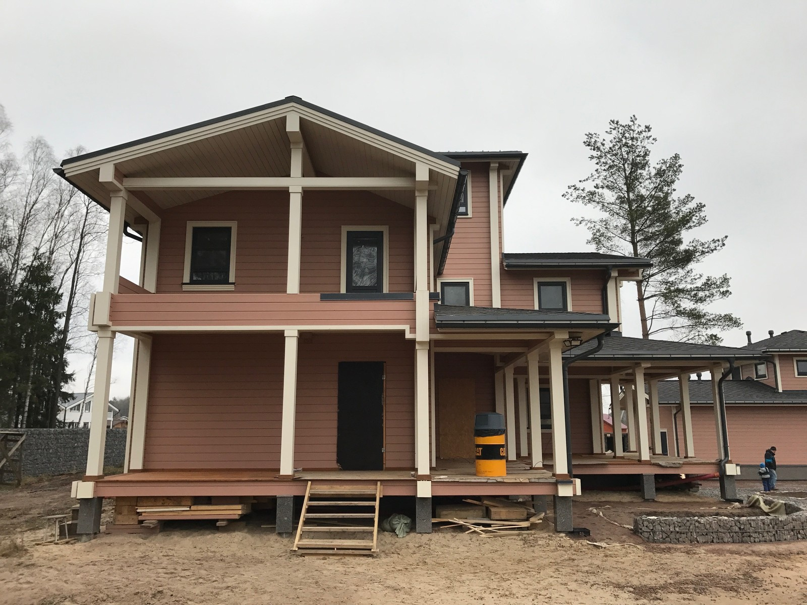 Коттедж из клееного бруса