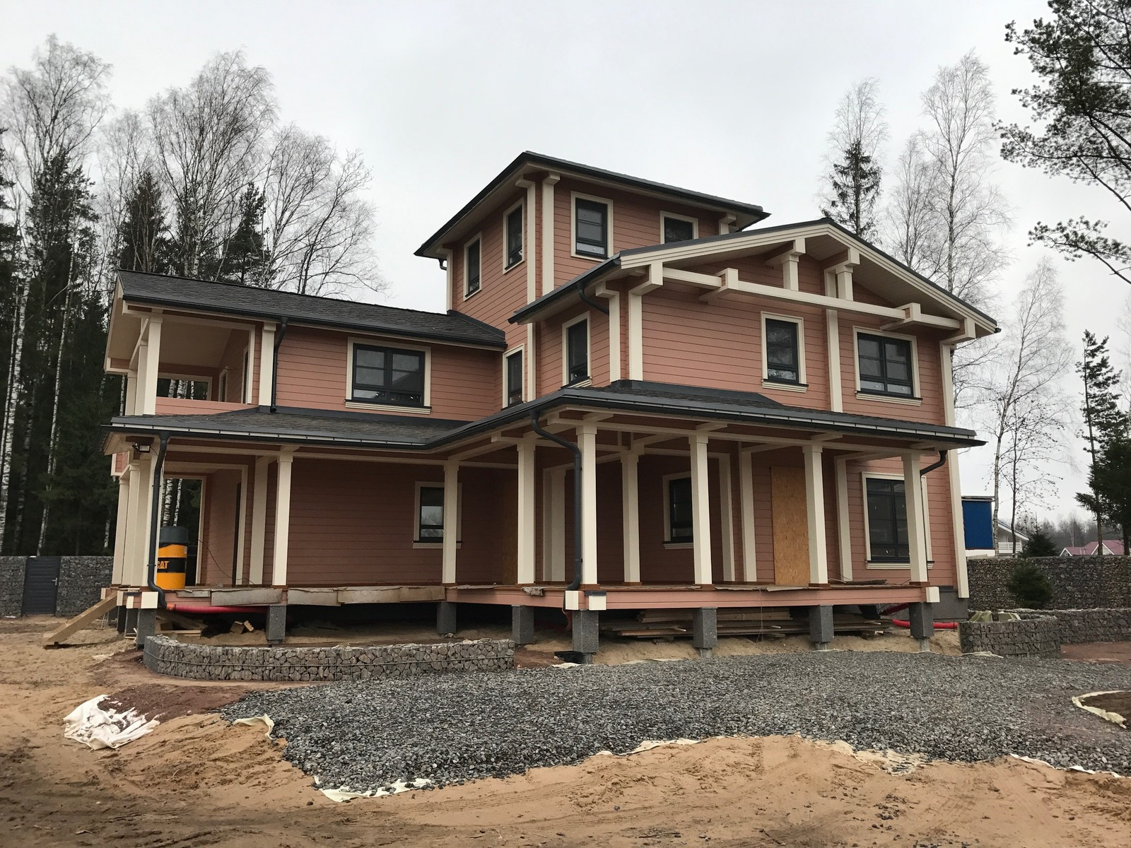 Коттедж из клееного бруса