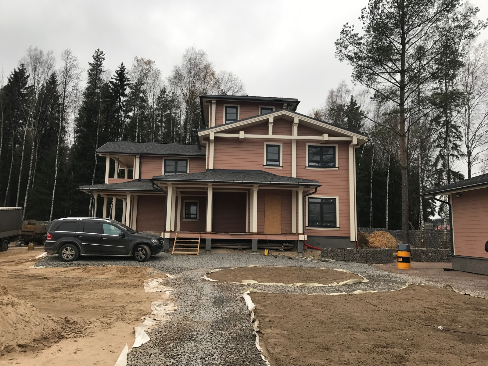 Коттедж из клееного бруса