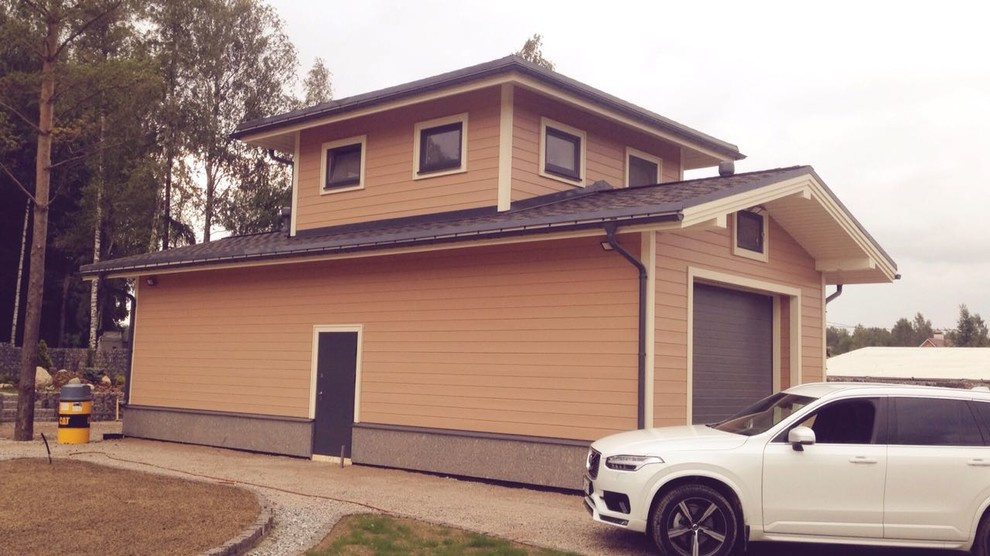 Коттедж из клееного бруса