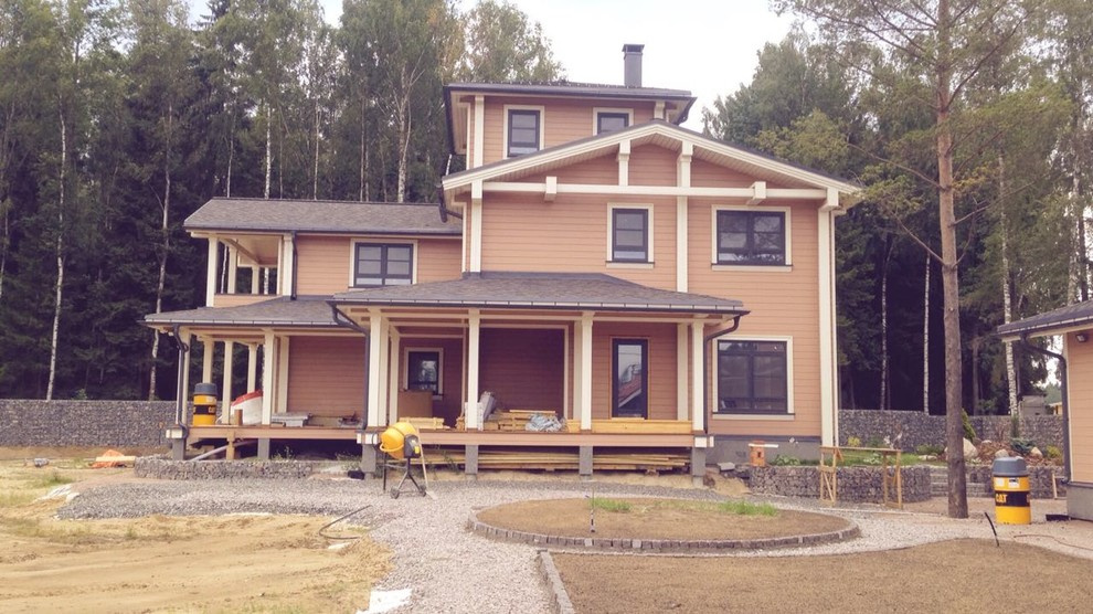 Коттедж из клееного бруса