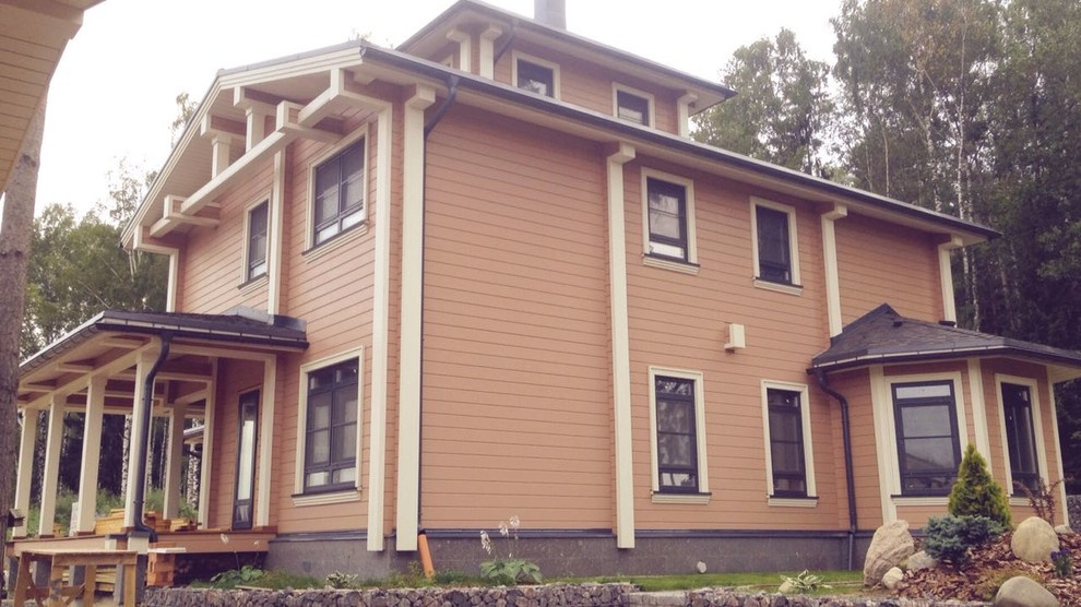 Коттедж из клееного бруса