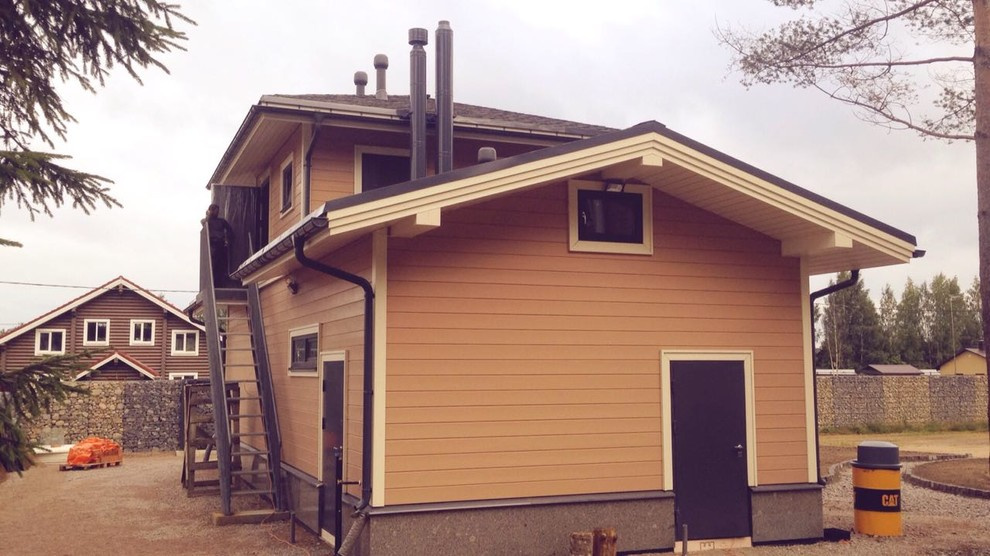 Коттедж из клееного бруса