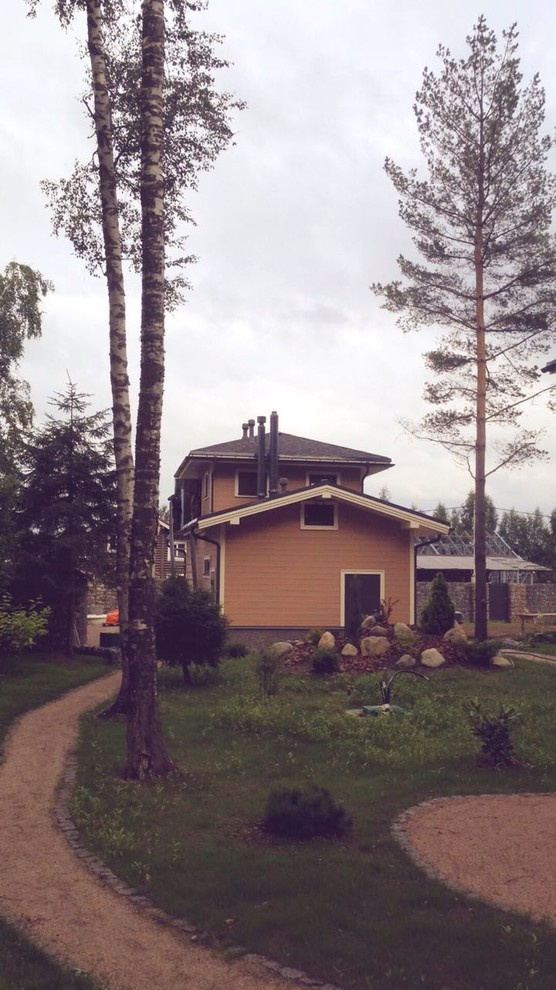 Коттедж из клееного бруса