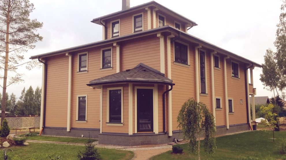 Коттедж из клееного бруса