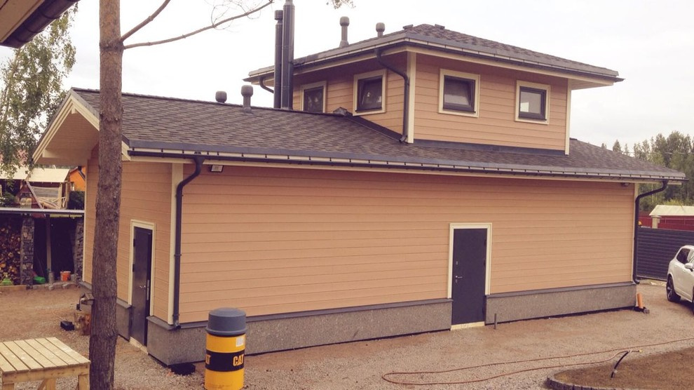 Коттедж из клееного бруса