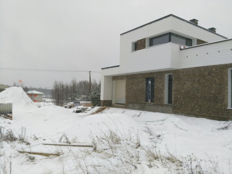 Коттедж из кирпича