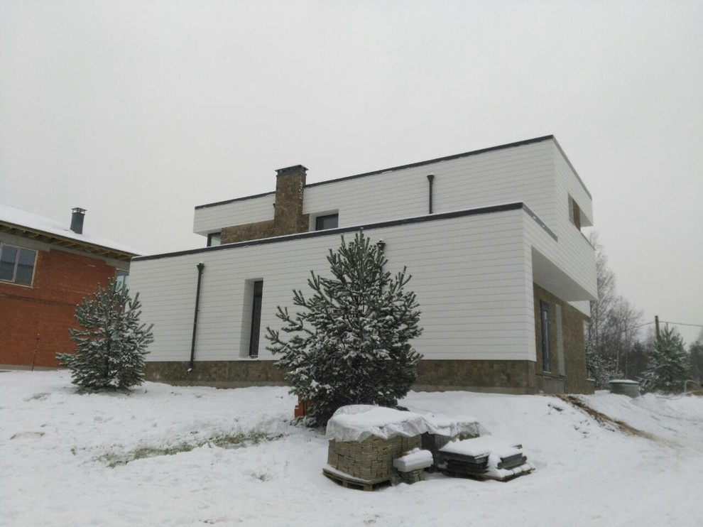 Коттедж из кирпича