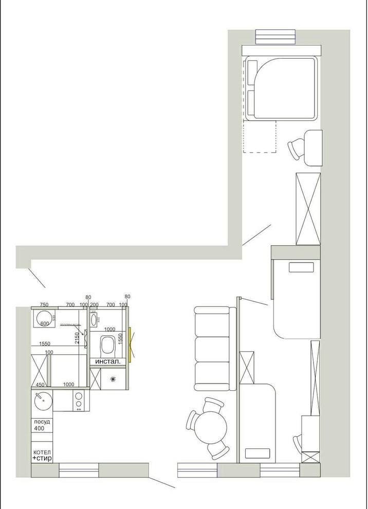 Летний апартамент в Гаспре