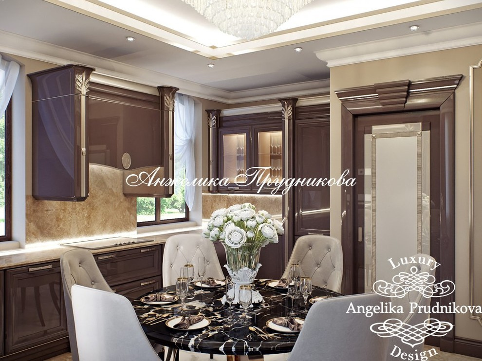 Дизайн-проект в стиле ар-деко интерьера коттеджа в г.Краснодар