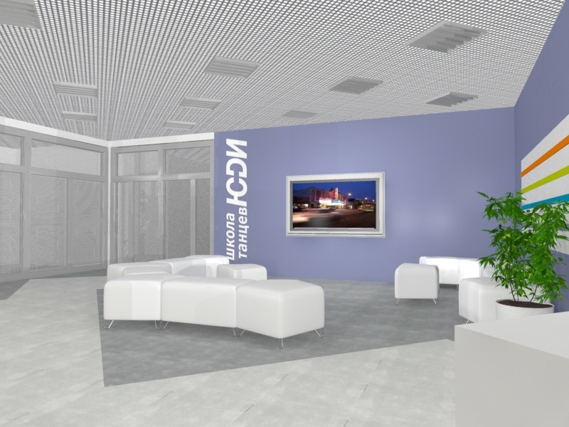 Дизайн интерьера школы танцев "ЮДИ"