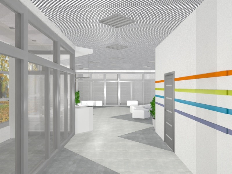 Дизайн интерьера школы танцев "ЮДИ"