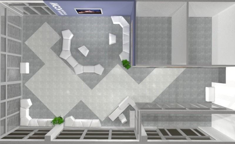 Дизайн интерьера школы танцев "ЮДИ"