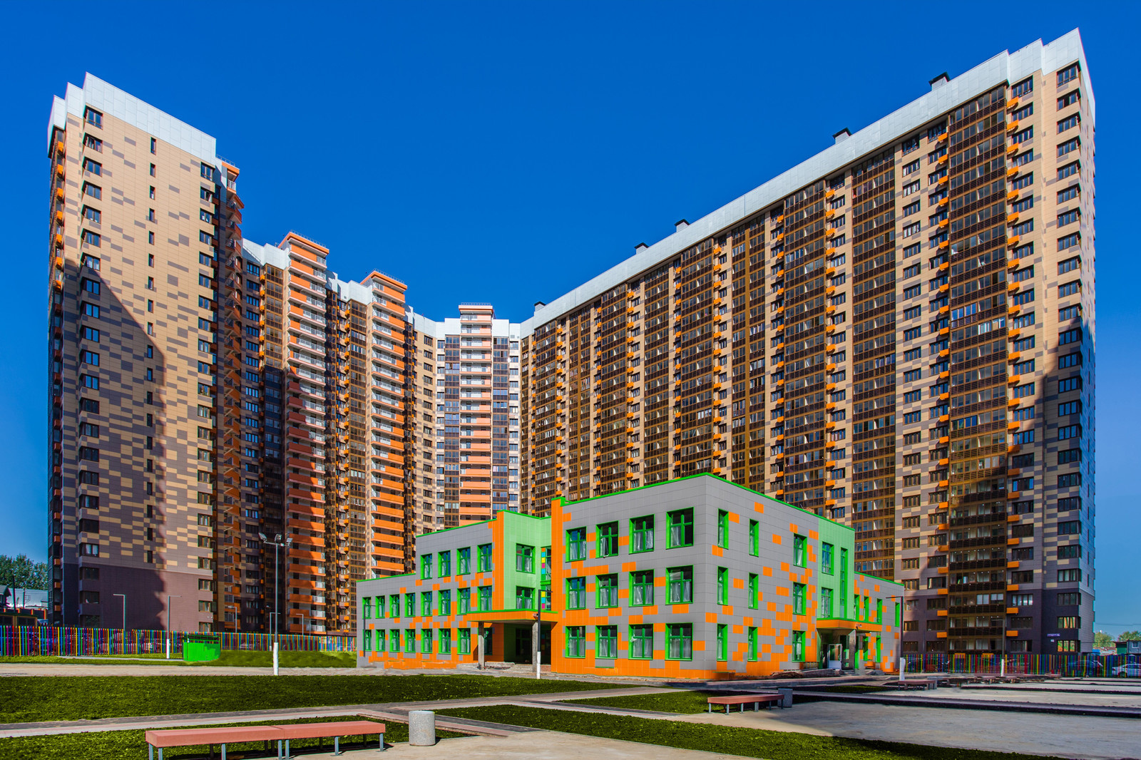 Фотосъемка ЖК "UP квартал Сколковский"