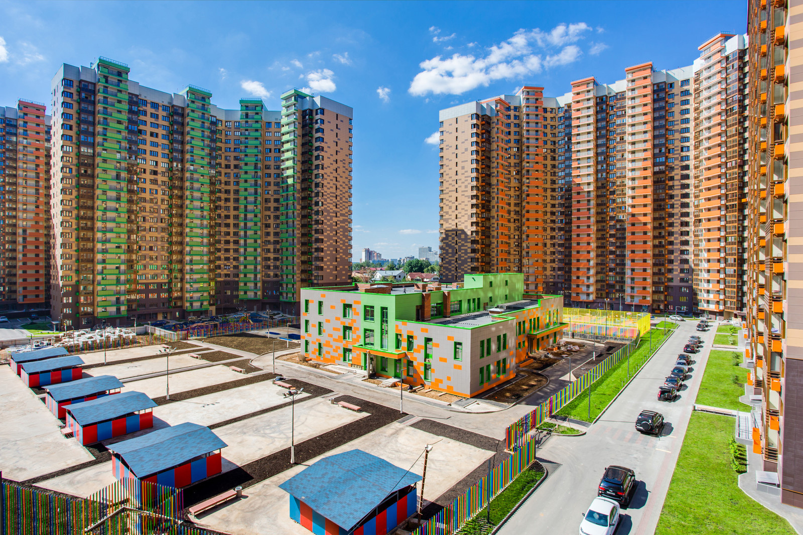 Фотосъемка ЖК "UP квартал Сколковский"