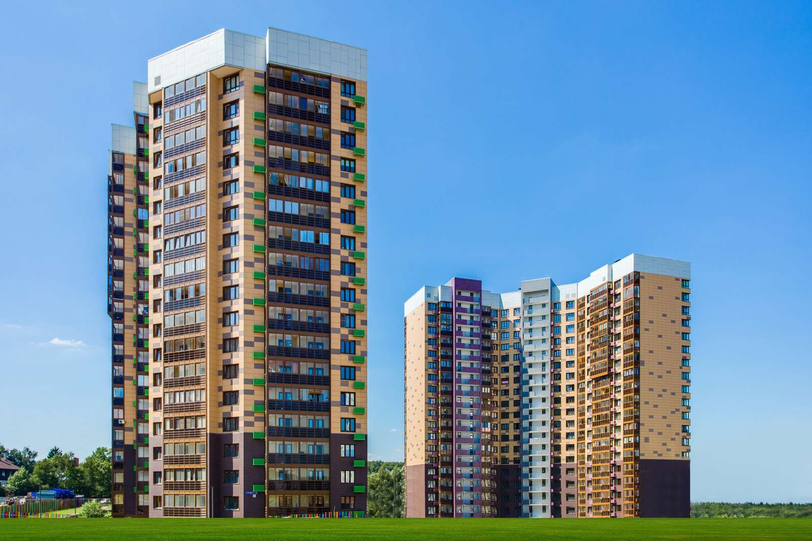 Фотосъемка ЖК "UP квартал Сколковский"