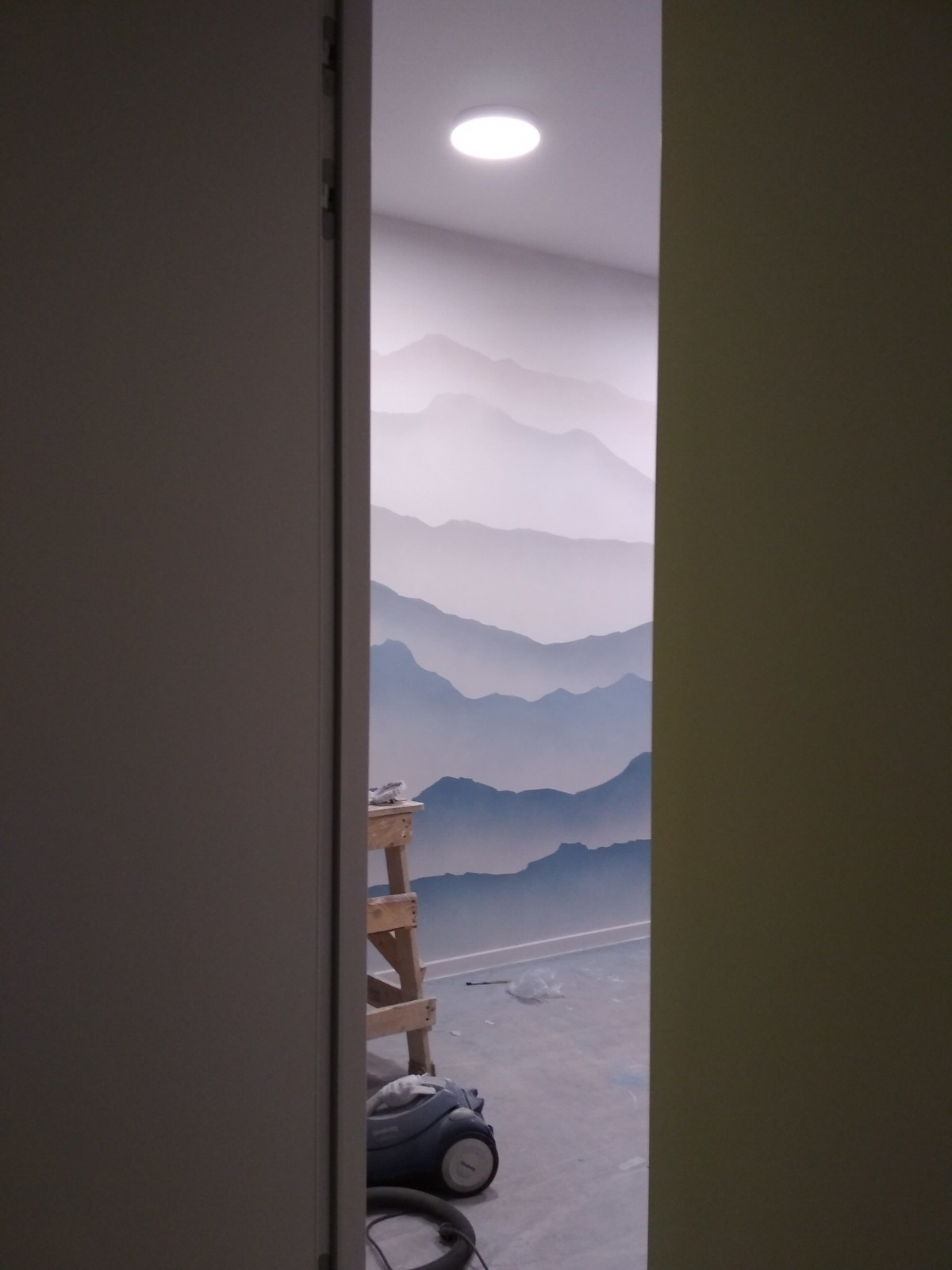 Горы градиент в детской