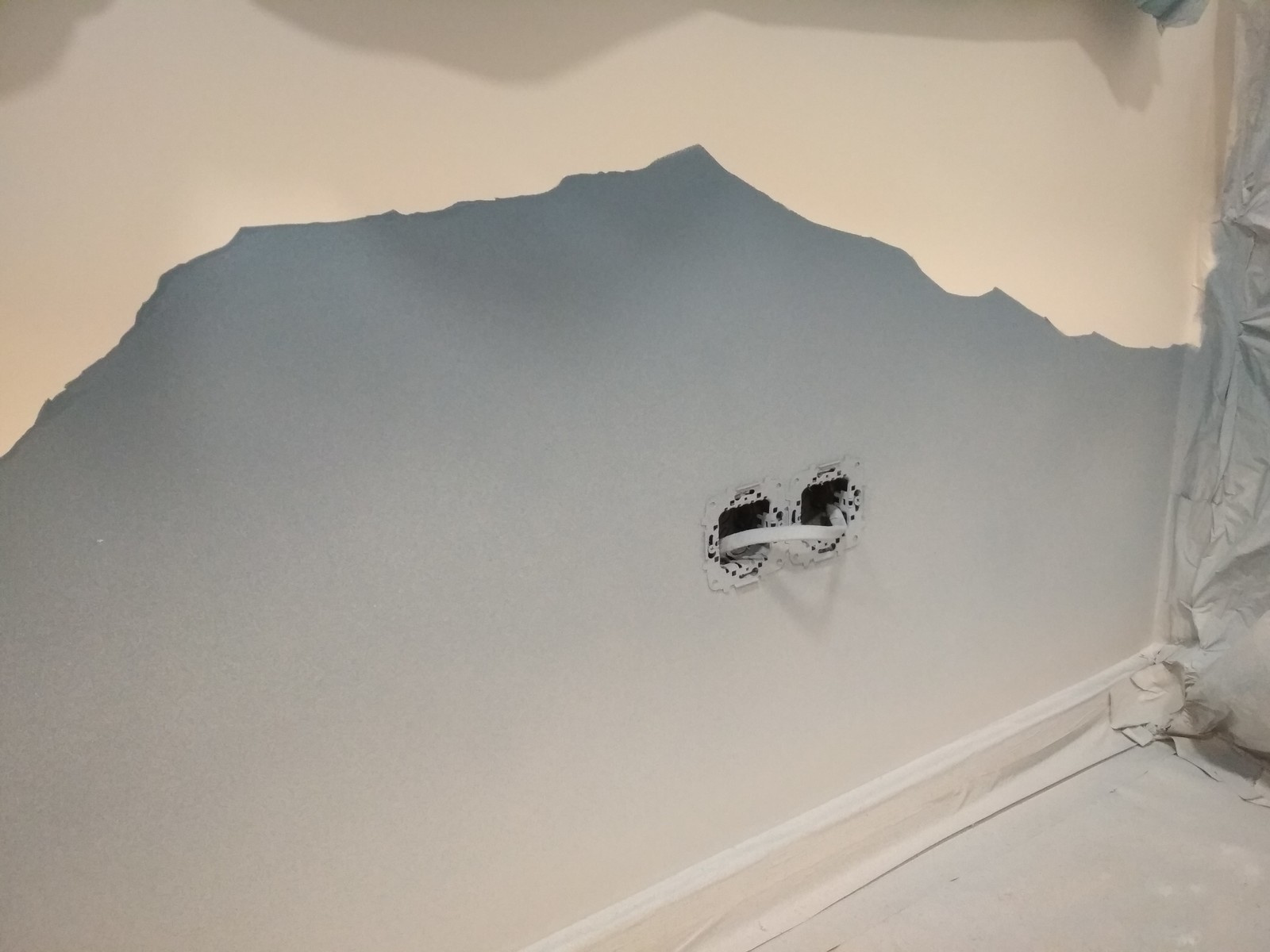 Горы градиент в детской