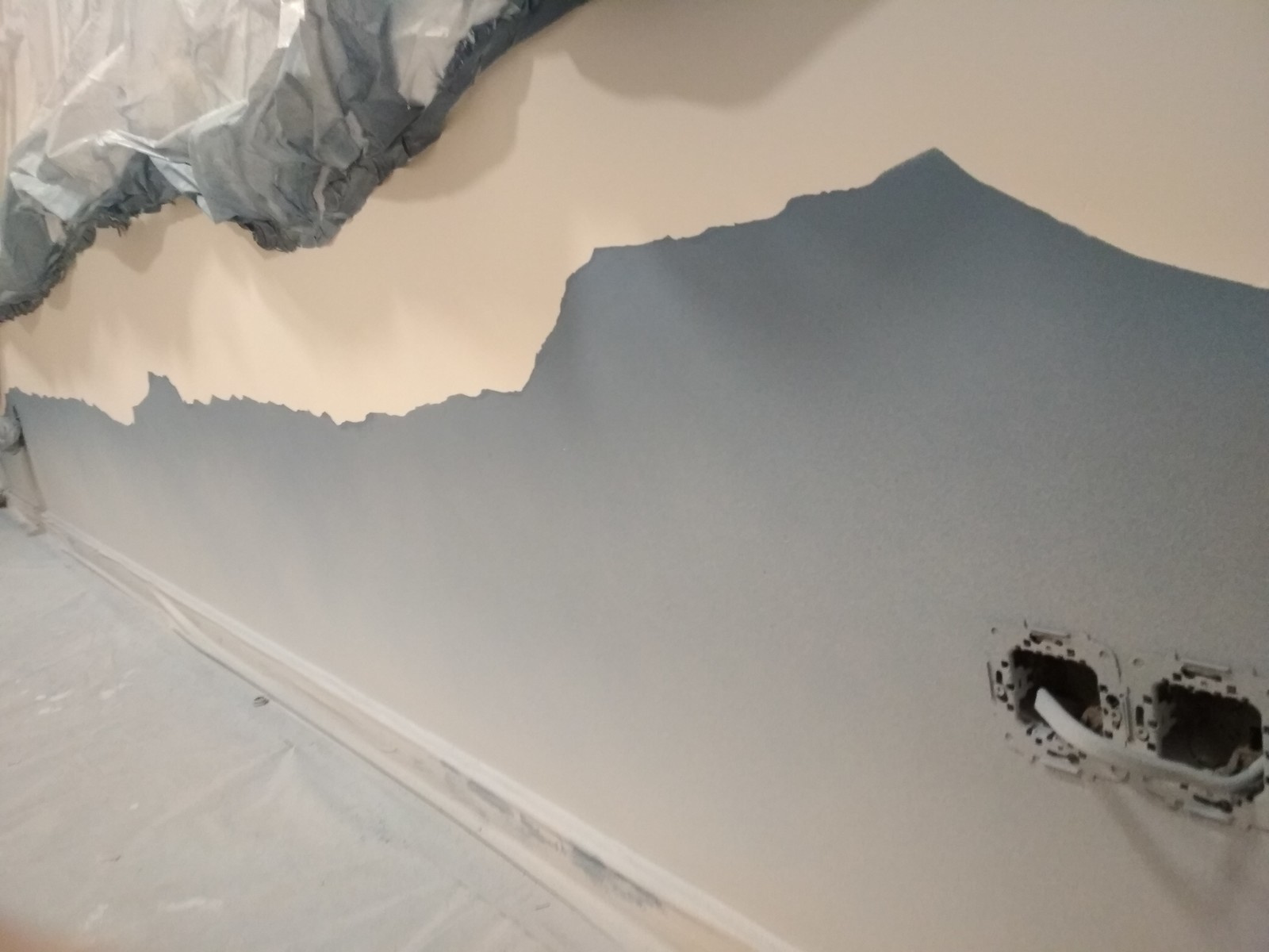 Горы градиент в детской