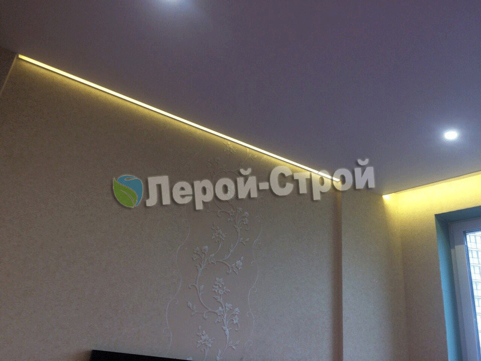 Обложка проекта: Парящий потолок в спальню